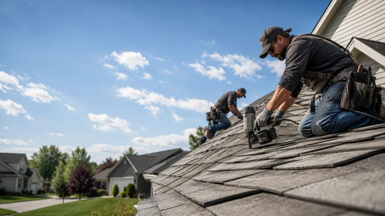 Storm Damage Roof Repair in Saint Clair, PA near me